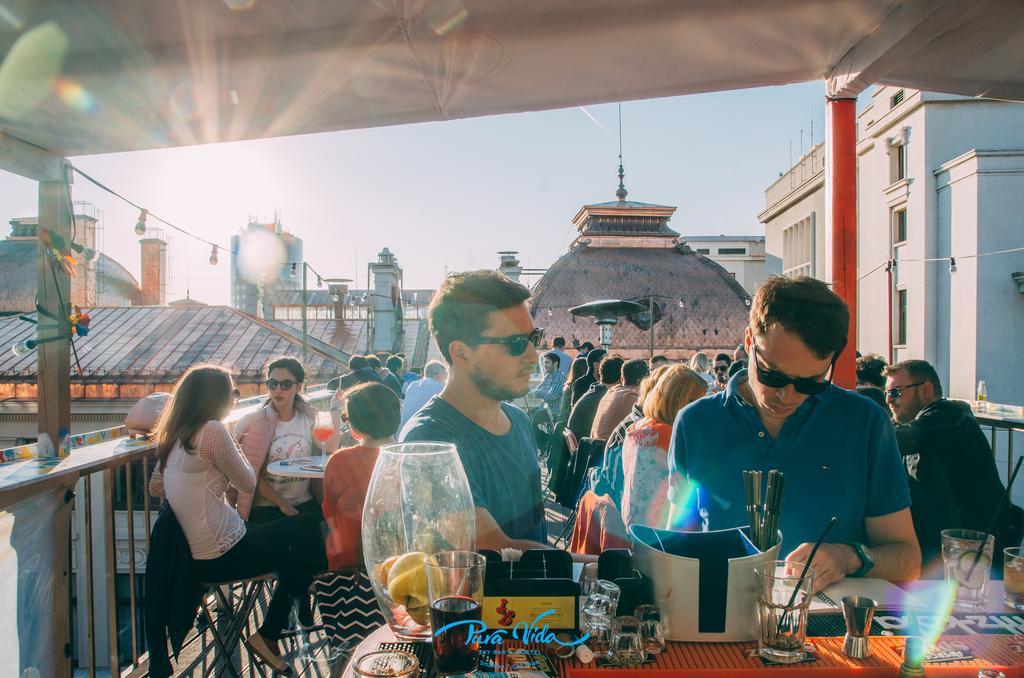 Pura Vida Sky Bar & Hostel Bukurešť Exteriér fotografie