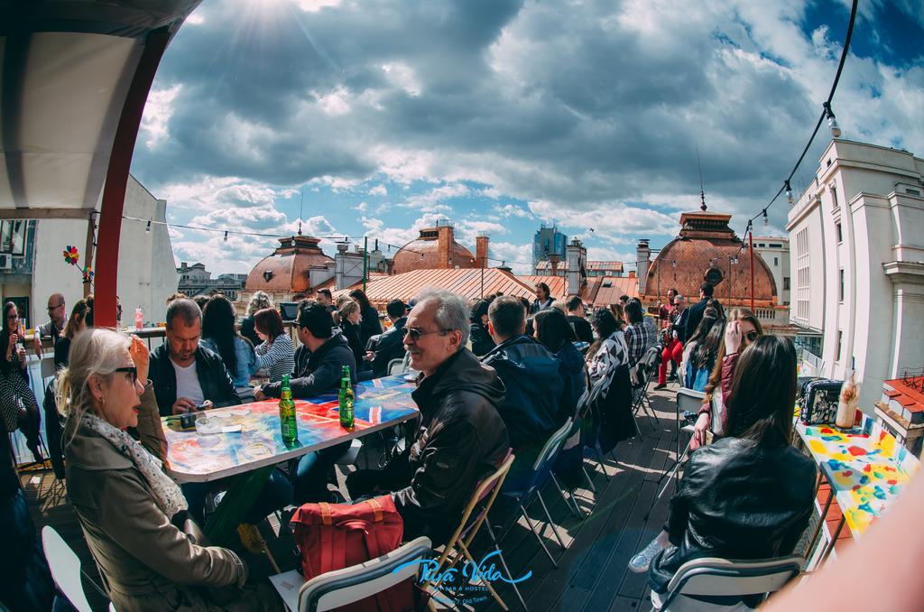 Pura Vida Sky Bar & Hostel Bukurešť Exteriér fotografie